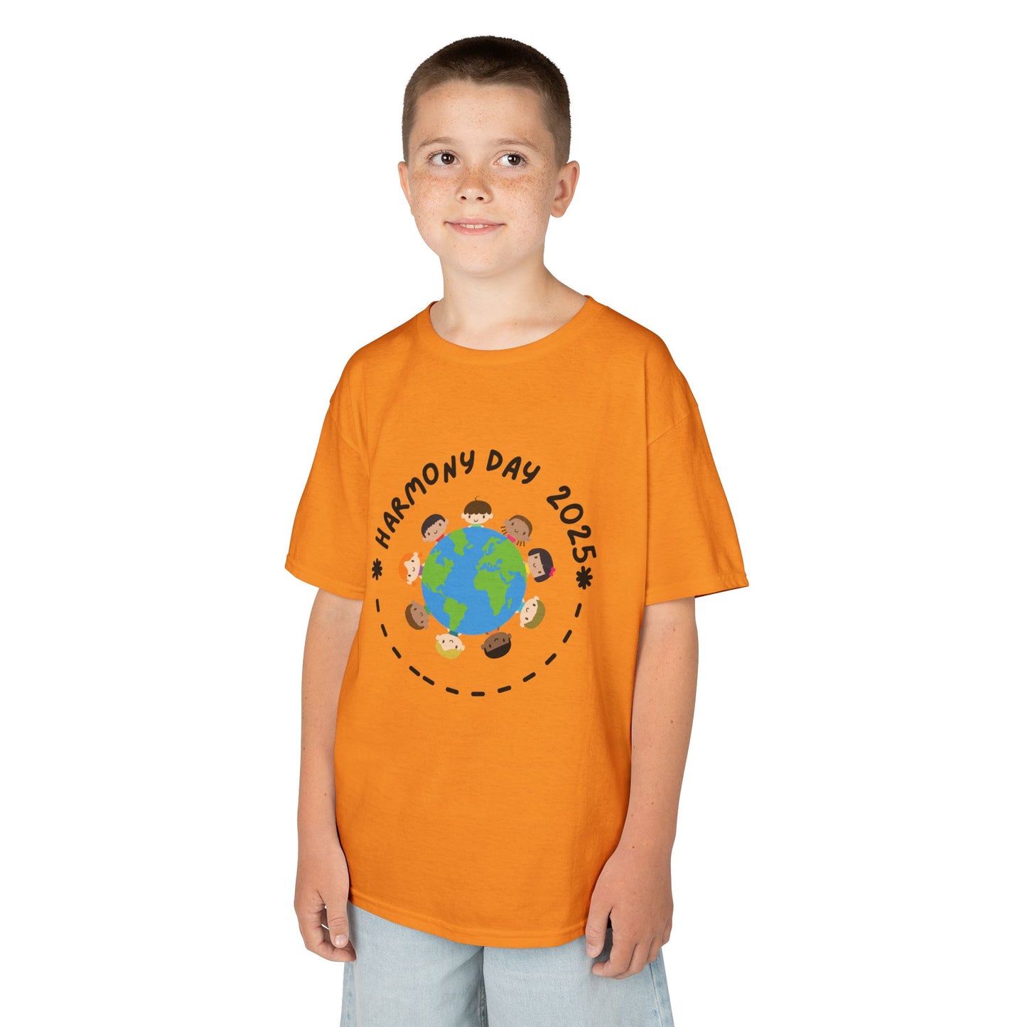 Harmony World: Harmony Day cotton kids tee