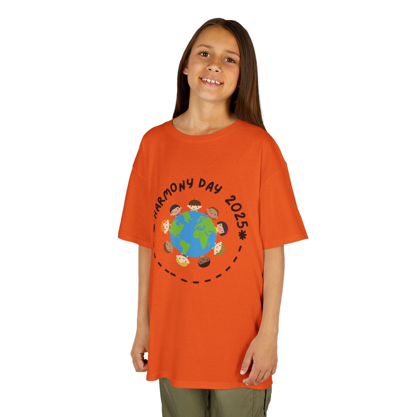 Harmony World: Harmony Day cotton kids tee