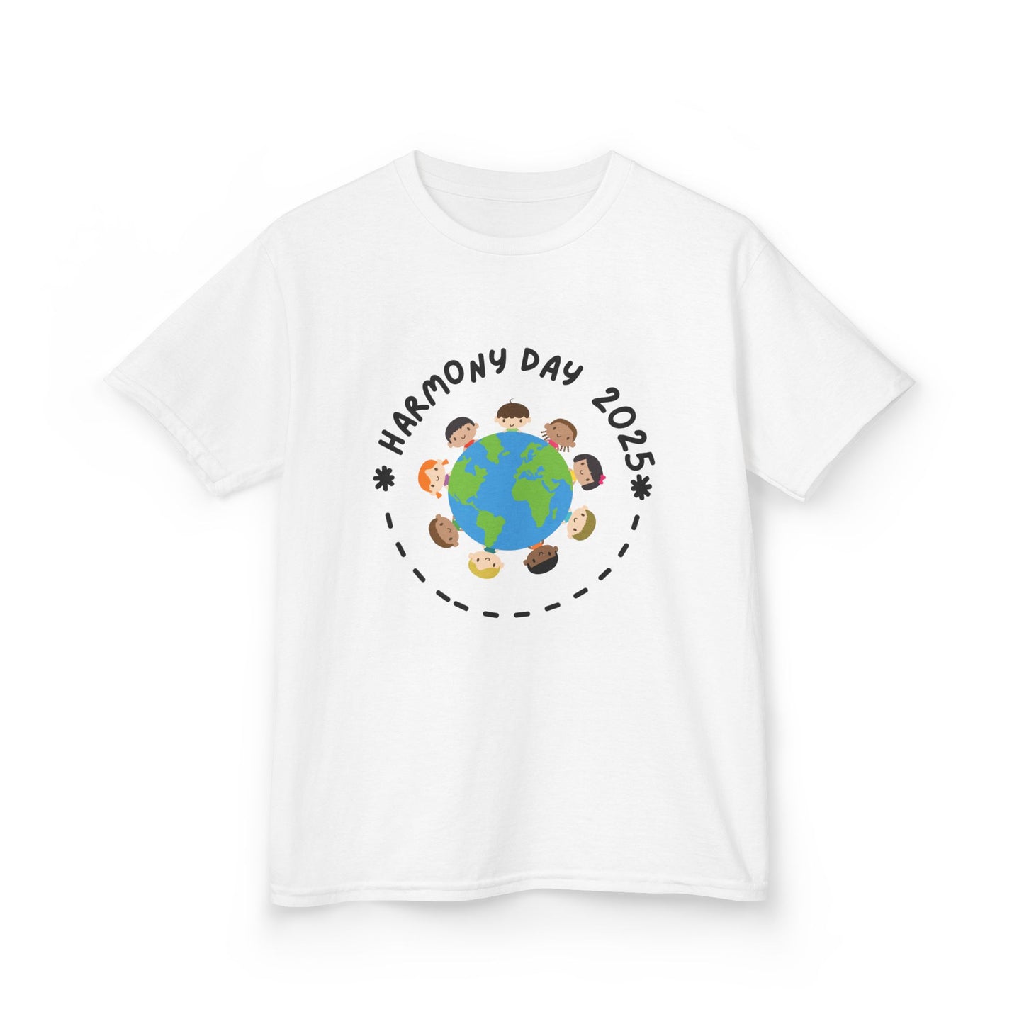 Harmony World: Harmony Day cotton kids tee