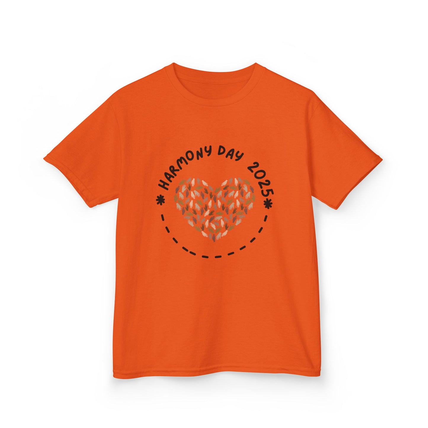 Heart of Harmony: Harmony Day cotton kids tee