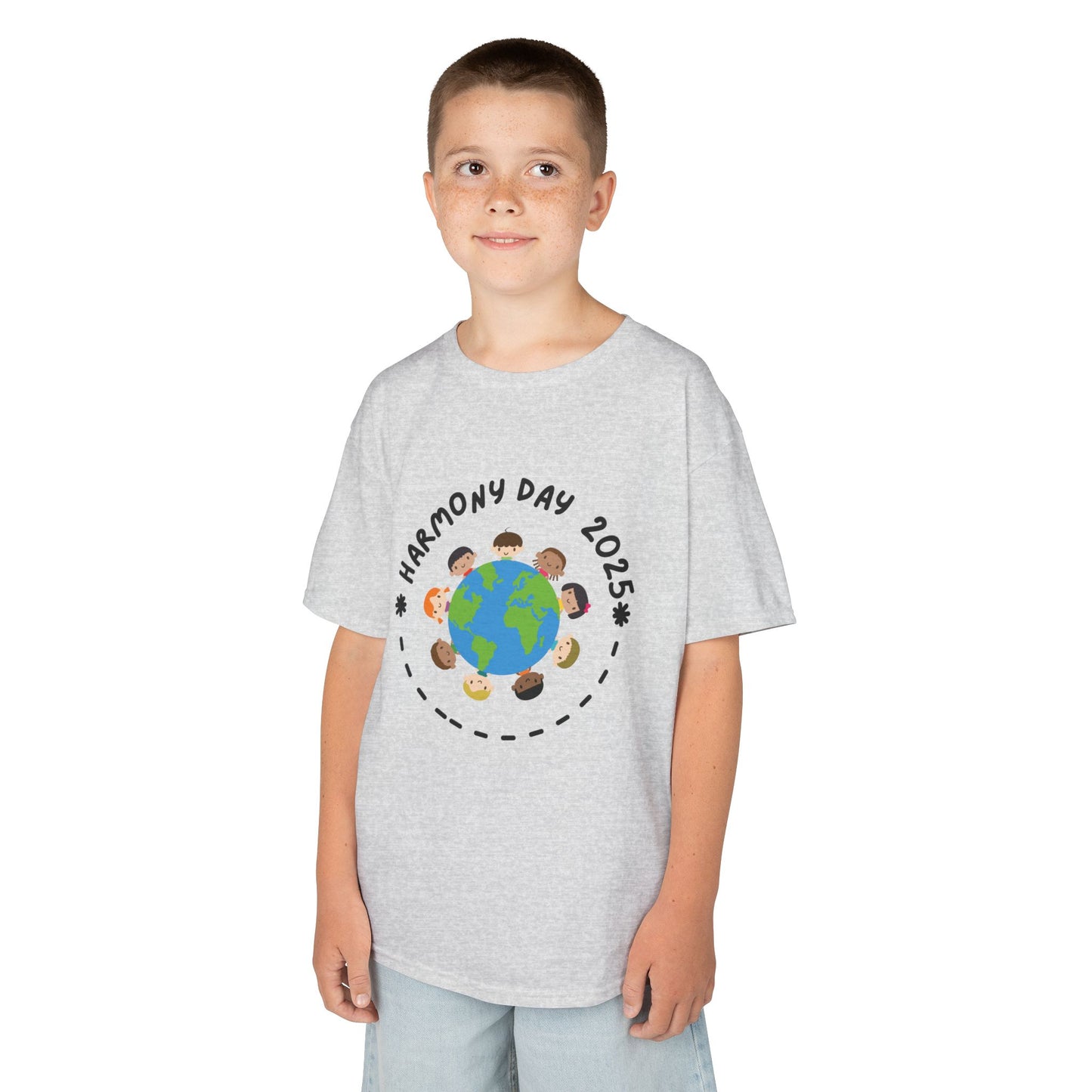 Harmony World: Harmony Day cotton kids tee
