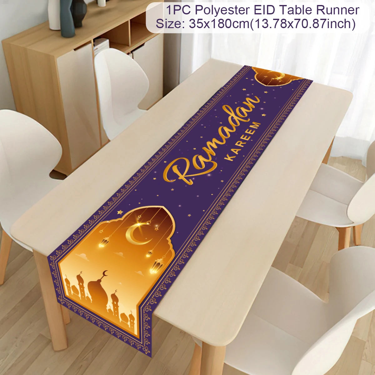 Ramadan table runner - elevate your Ramadan table