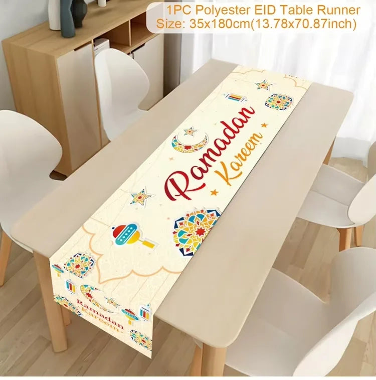 Ramadan table runner - elevate your Ramadan table