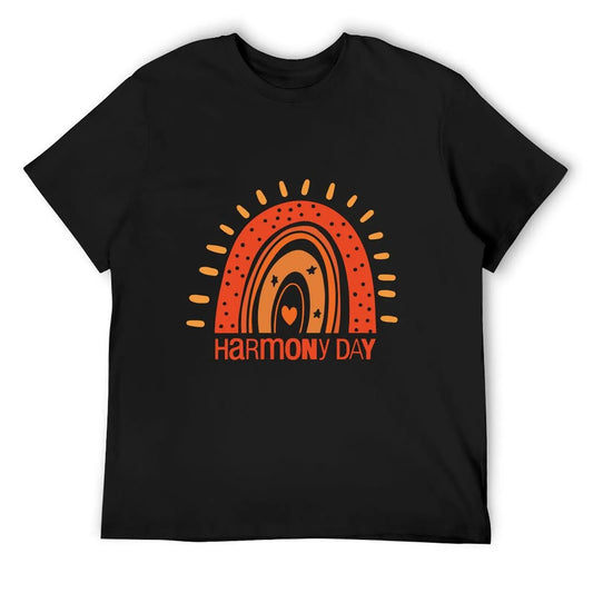 Rainbow Heart: Harmony Day Kids T-Shirt